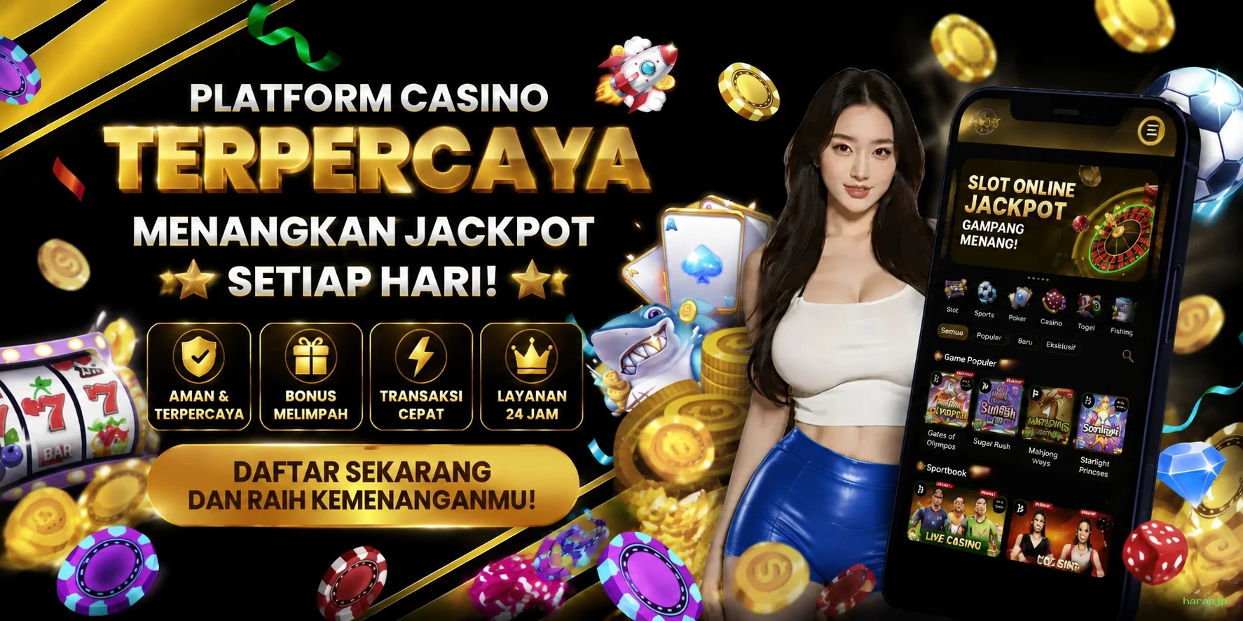 harapjp: Temukan Kesenangan Bermain Game Arcade Kini Juga!